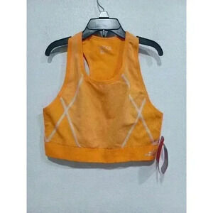 Girls BCG Training Sports Bra Activewear SZ XL 16 orange NWT